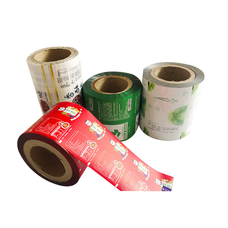 Nice price custom Printed Food Grade Flexible Packaging Plastic Laminated roll Film