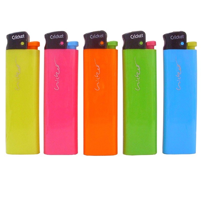 Cheap Cricket Lighters With Customized Logo, Refillable and Disposable Cricket Lighters