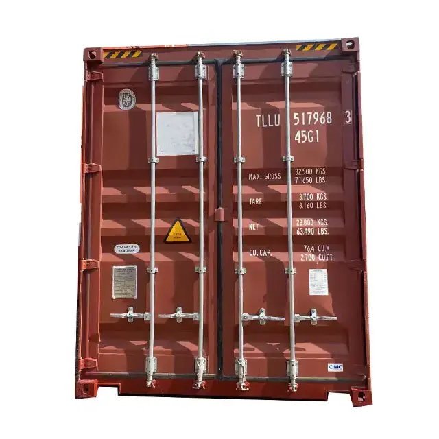 Hot selling 20ft high cube side open shipping container 20HC lateral open door dry container with CSC certified