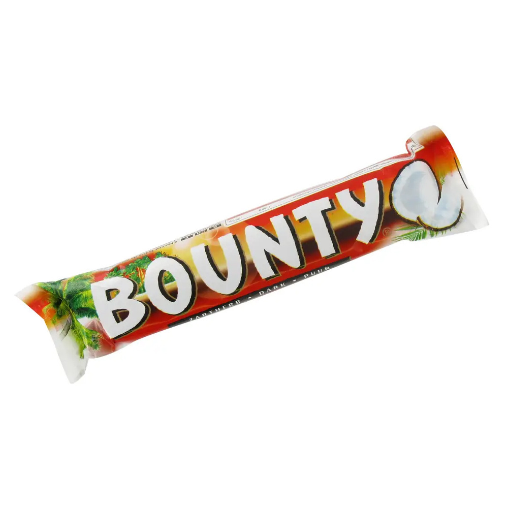 Bounty Coconut Milk Chocolate Bars Bulk Box, 24 Bars Of 57g Wholesale Supply Cheap Price