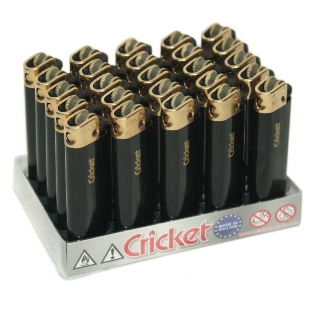 Top Quality Plastic Cricket Gas Lighter / Disposable Cricket Lighter with custom logo / Refillable Cricket Lighters for Sale