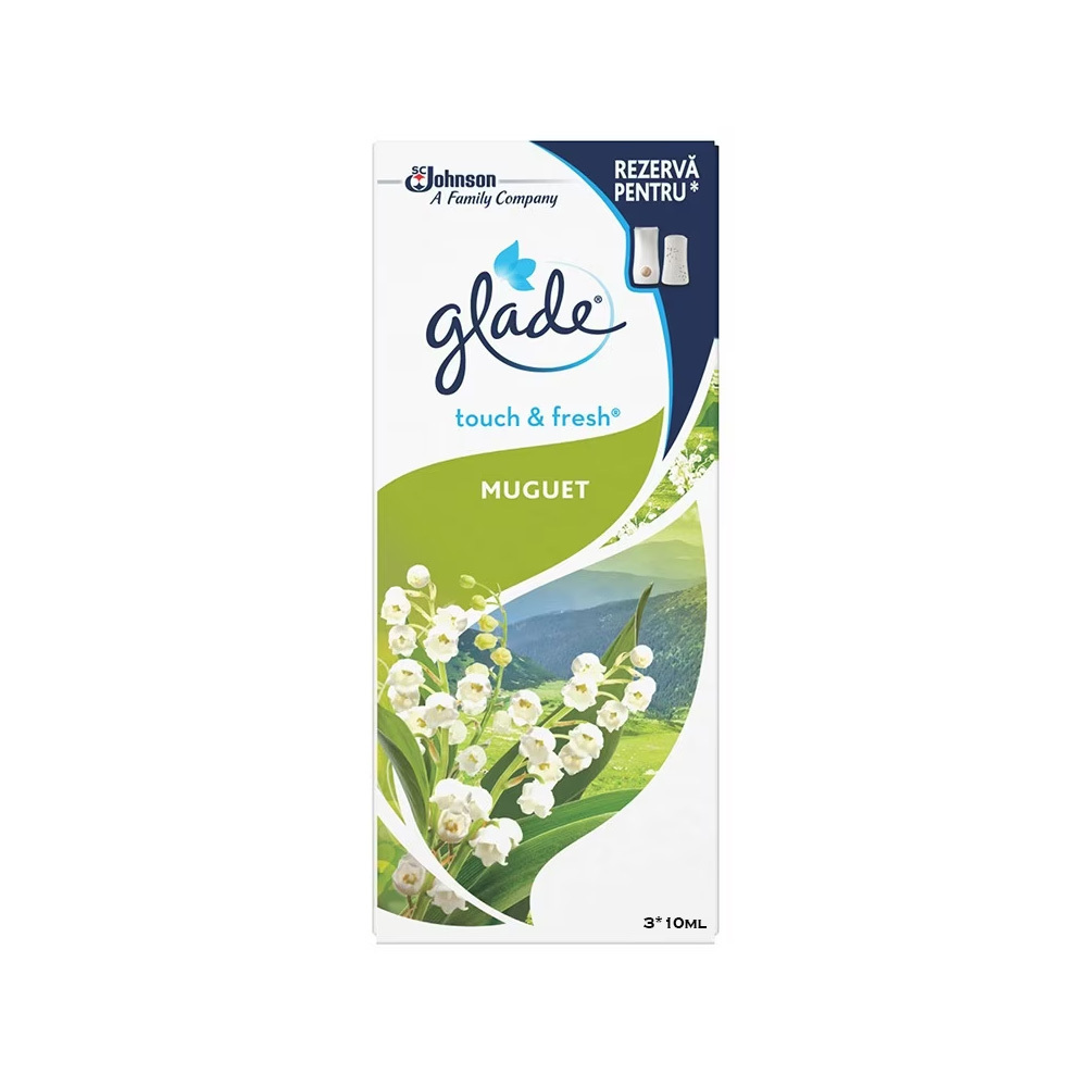 Glade Microspray Touch & Fresh Muguet refill 3*10ml