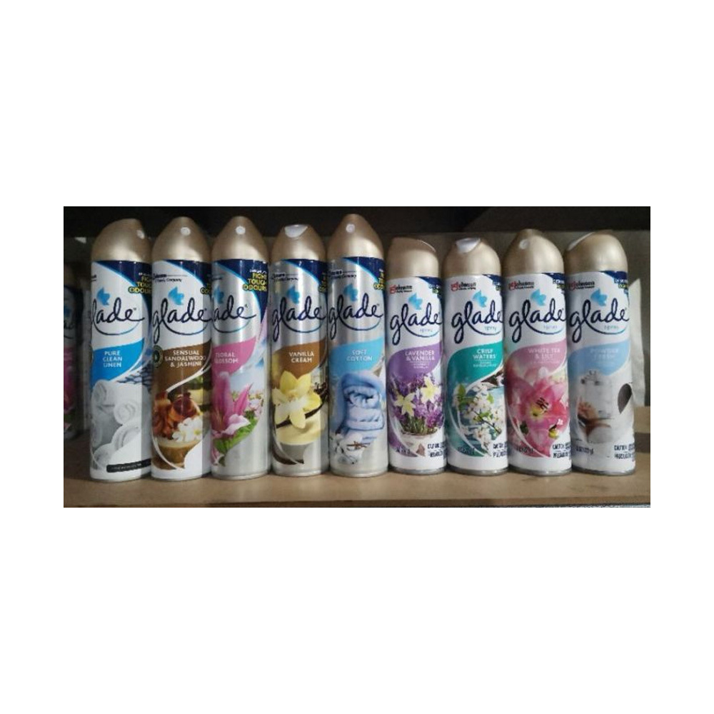 Fresh Cotton Delight Glade 300ml Air Freshener Spray - Indulge Your Senses with the Calming and Refreshing