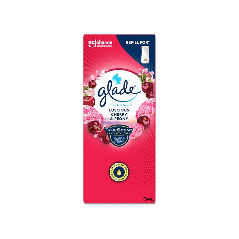 Glade Microspray Touch & Fresh Luscious Cherry & Peony refill 3*10ml