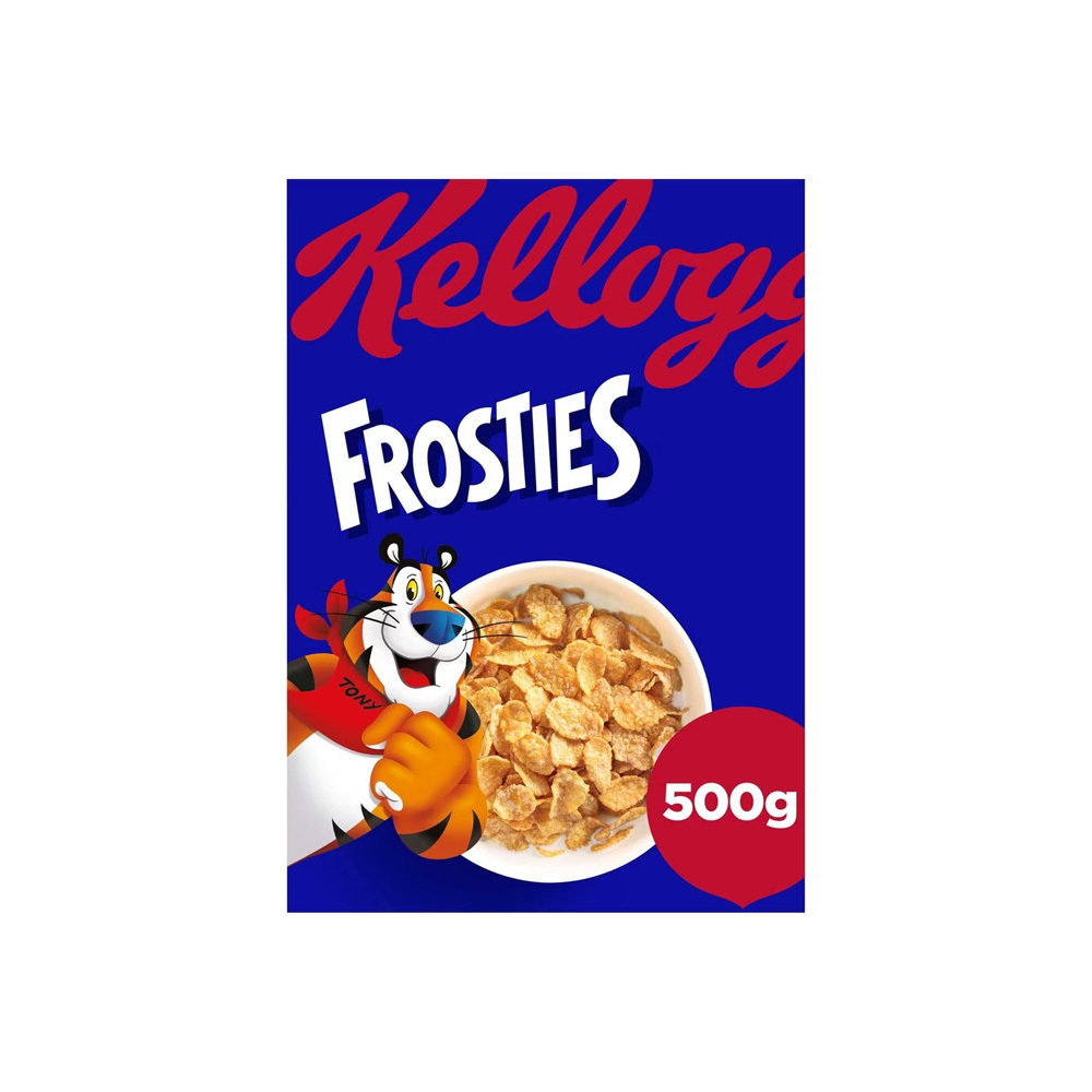 Enjoy Your Mornings Kelloggs Frosties 500g Classic Sweet Cereal