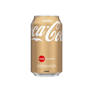 Coca Cola Peach & Vanilla 330ml Fusion of Fruity & Creamy Delight