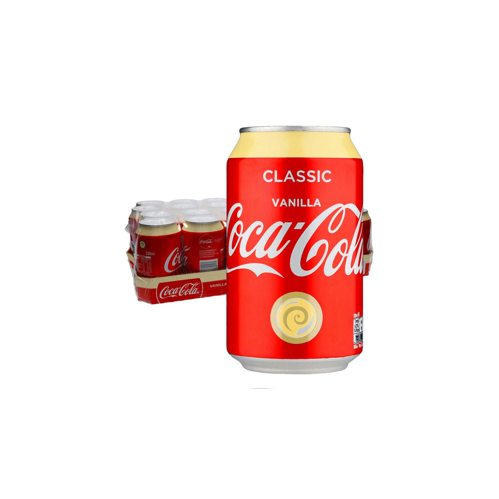 Coca Cola Peach & Vanilla 330ml Fusion of Fruity & Creamy Delight