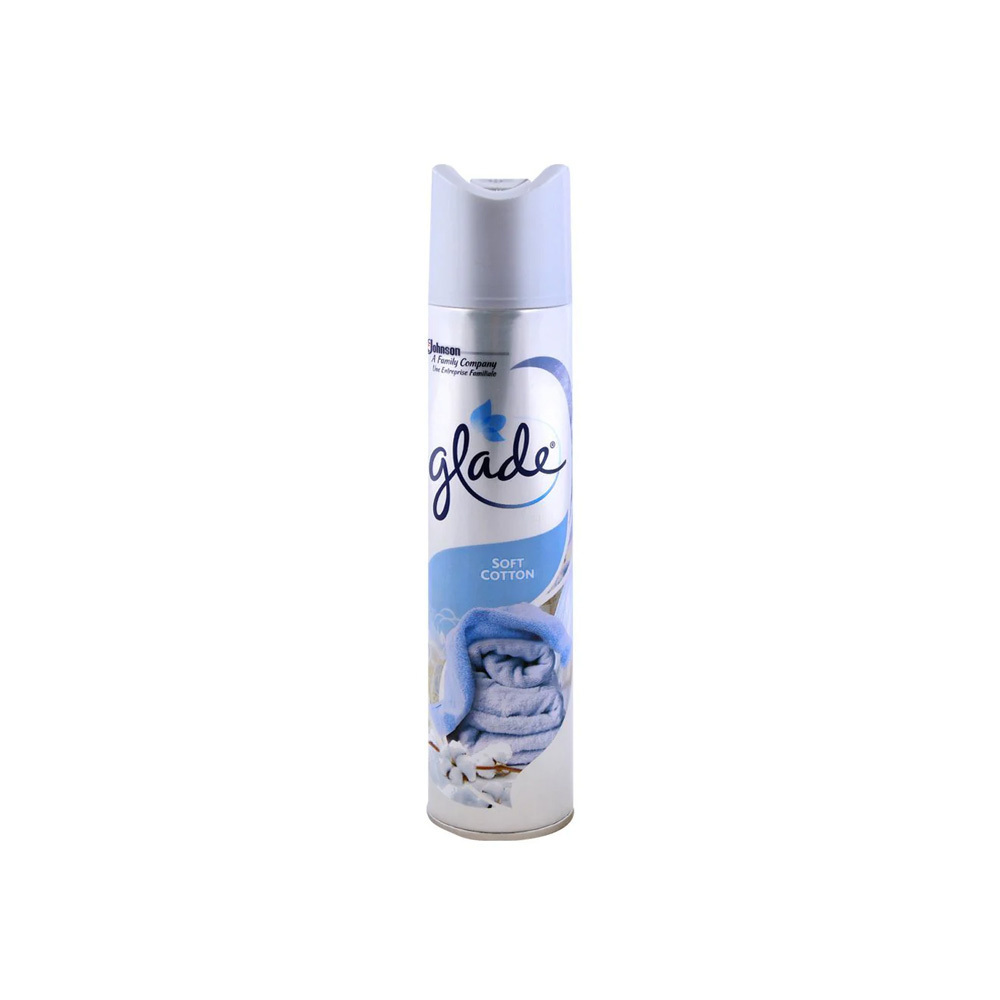 Elevate Your Environment Glade Fresh Cotton Air Freshener 300ml - Immerse Yourself in the Pure and Soothing