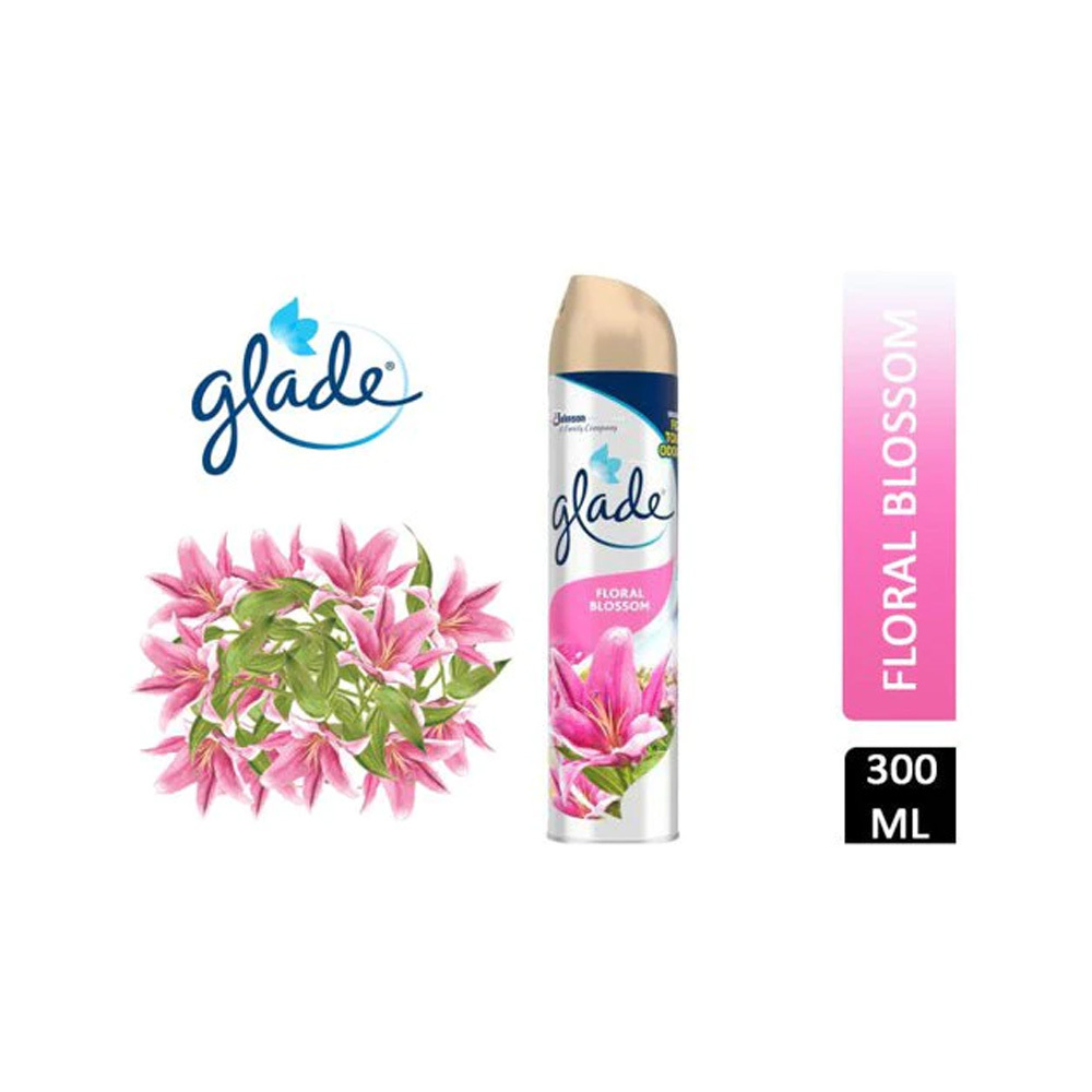 Fresh Cotton Delight Glade 300ml Air Freshener Spray - Indulge Your Senses with the Calming and Refreshing