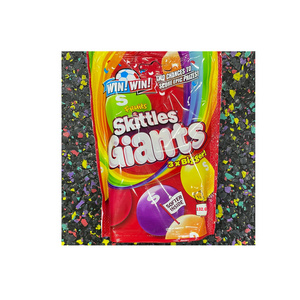 Skittles Fruits Giants Crazy Sours Brand New 132g (3x Bigger)