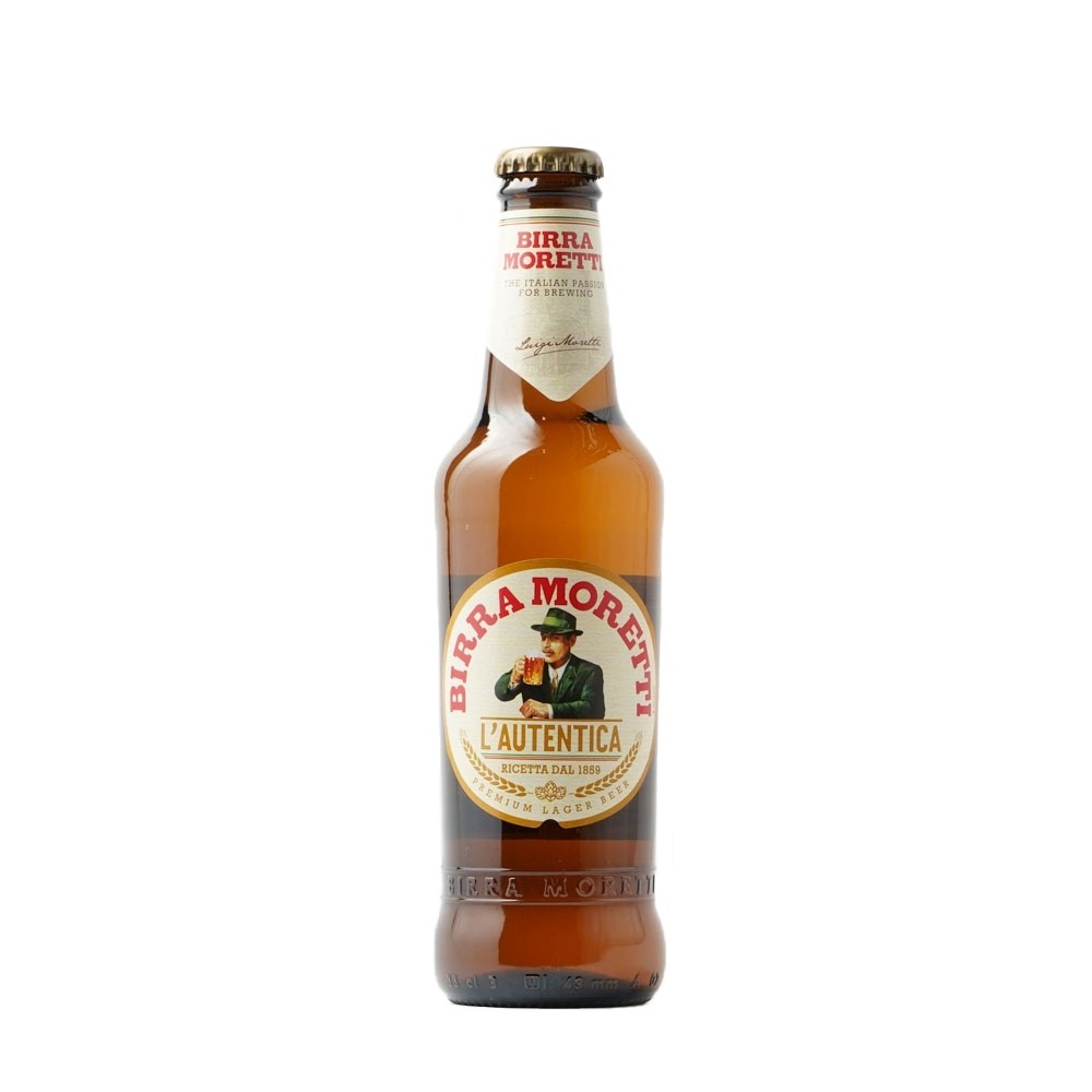 MORETTI BEER/BIRRA MORETTI FROM ITALY IN BOTTLES