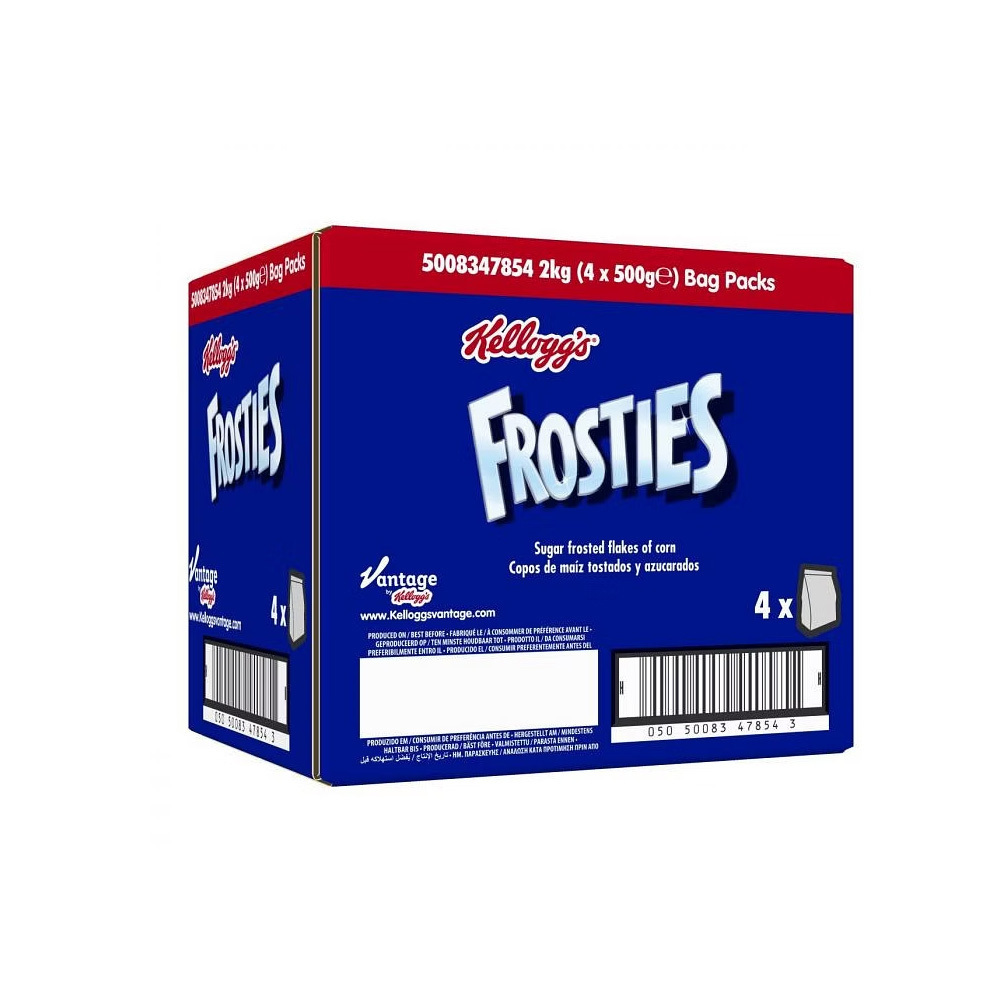 Enjoy Your Mornings Kelloggs Frosties 500g Classic Sweet Cereal