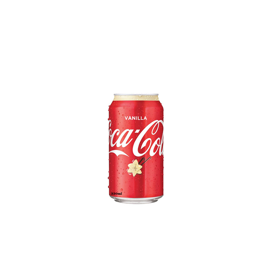 Coca Cola Peach & Vanilla 330ml Fusion of Fruity & Creamy Delight