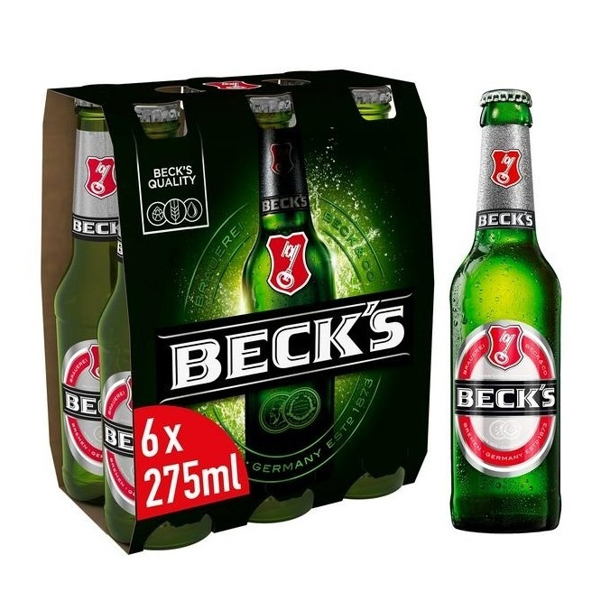 Becks Beer LARGER BEER IN BOTTLES