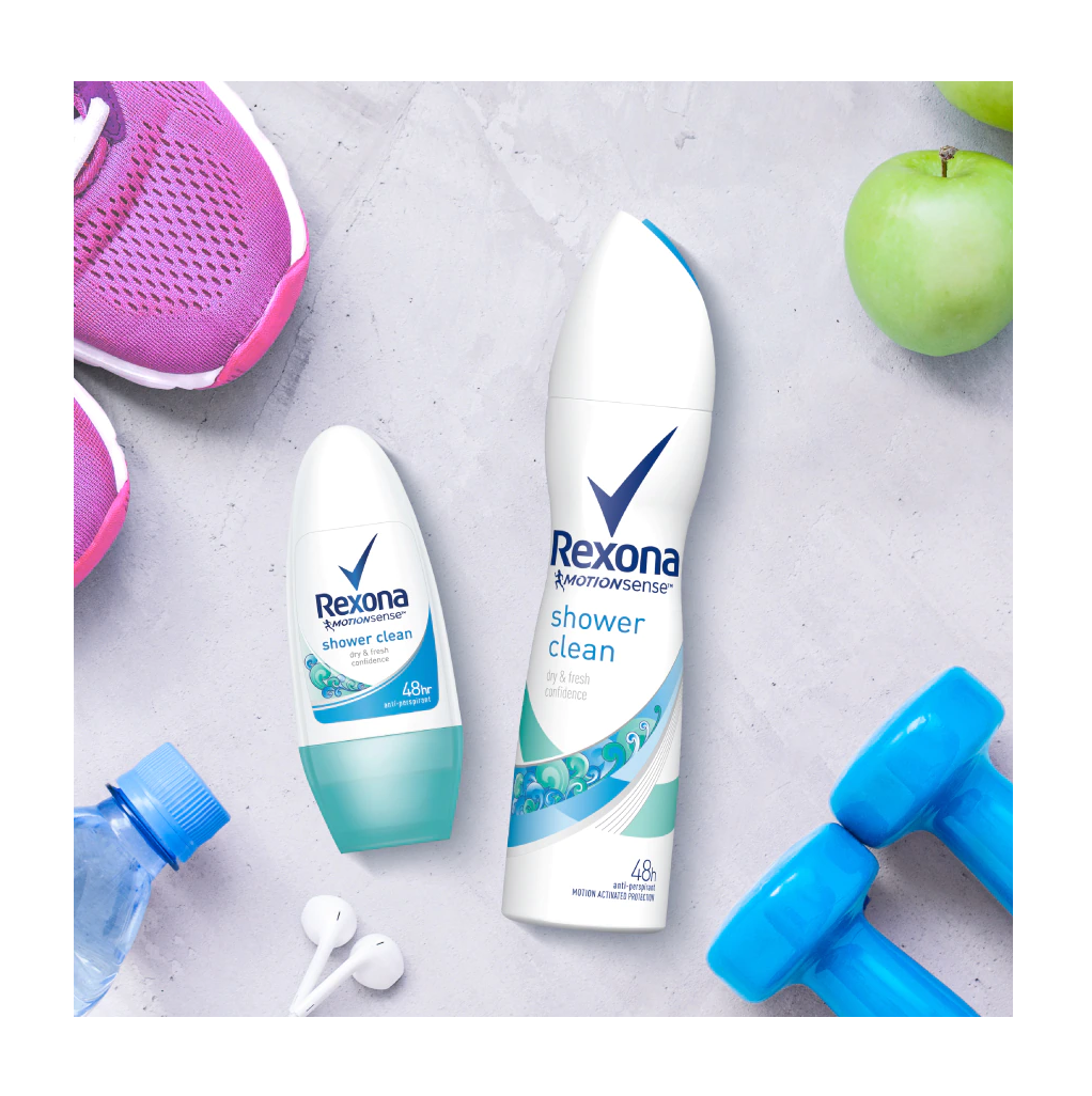 Original REXONA Women Shower Clean Spray Deodorant 150ml At Cheap Wholesale Price