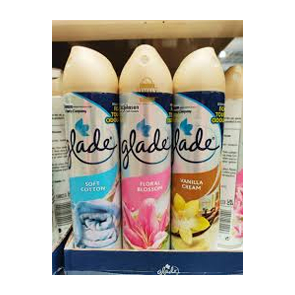 Fresh Cotton Delight Glade 300ml Air Freshener Spray - Indulge Your Senses with the Calming and Refreshing