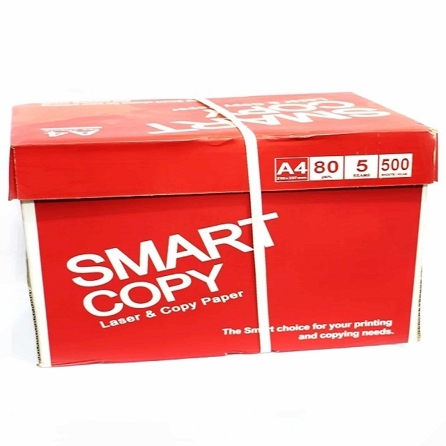 Denmark Manufacturer cheap Smart Copy Paper A4 80gsm/75gsm/70gsm/Smart A4 Paper Copier A4 A3 Paper 80g