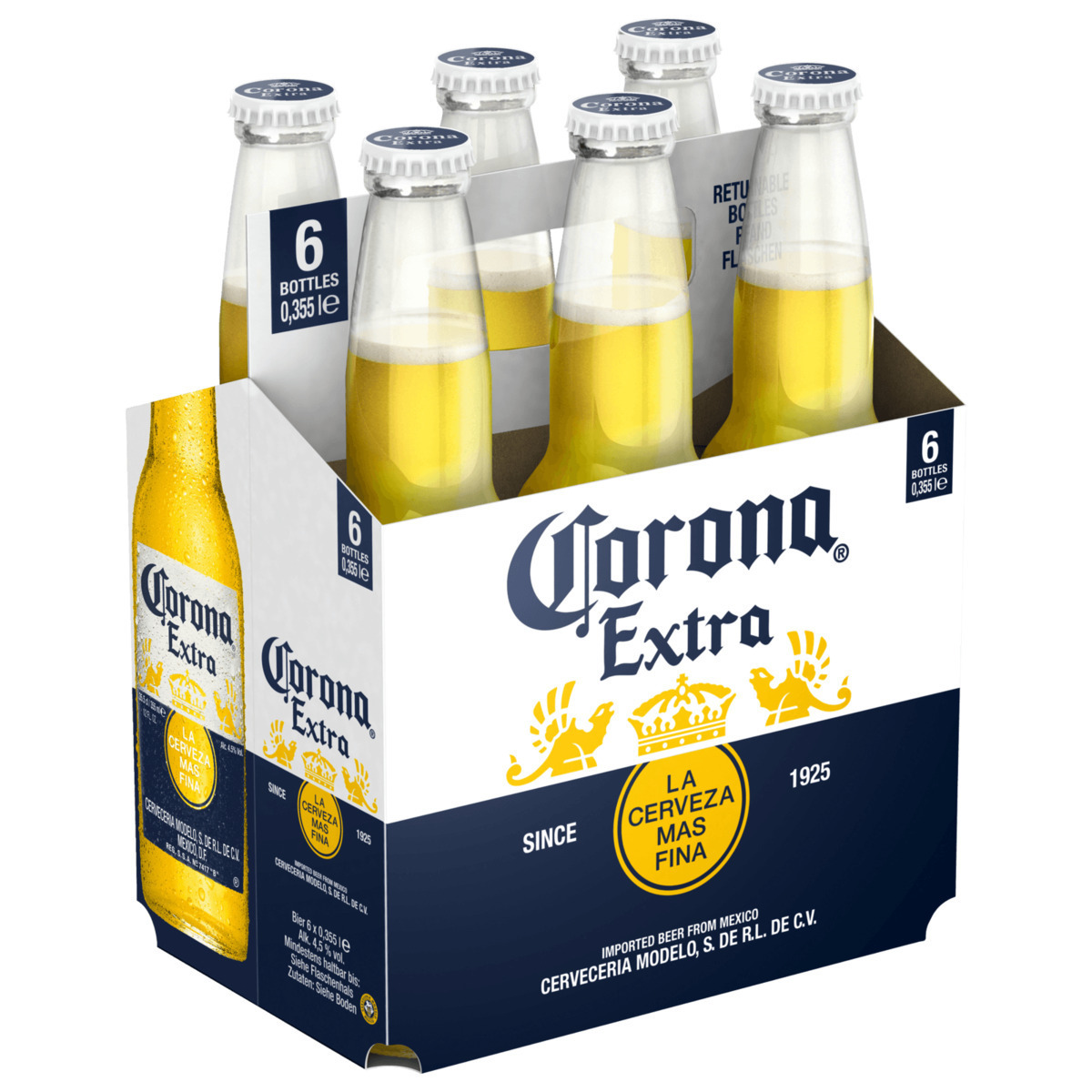 Corona Premier Low-Carb Light Beer - 24 Pack Cans