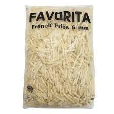 brown IQF Frozen French fries made from best potatoes used by fast food