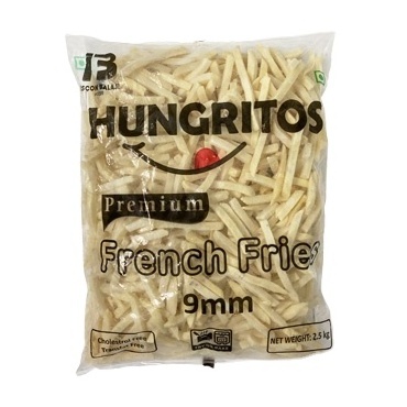 brown IQF Frozen French fries made from best potatoes used by fast food