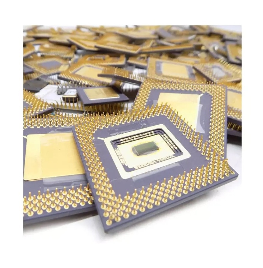 Intels Pentium Pro Ceramic CPU, AMD 386 486 CPU CERAMIC PROCESSOR scrap for gold pins recovery