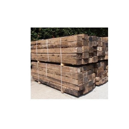 Quality Railway Wooden Sleepers Used For Railroad