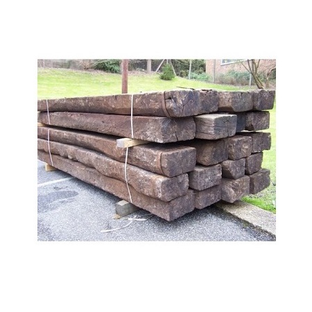 Quality Railway Wooden Sleepers Used For Railroad