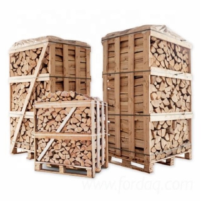 Dry Beech, Oak Firewood Kiln Dried Firewood in Bags Oak Firewood On Pallet Export to United Kingdom, Ireland, Denmark, Germany