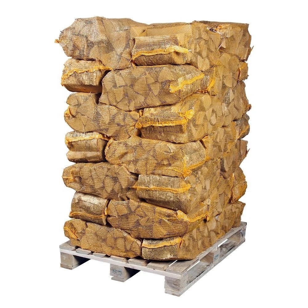 Dry Beech, Oak Firewood Kiln Dried Firewood in Bags Oak Firewood On Pallet Export to United Kingdom, Ireland, Denmark, Germany