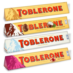 Chocolate Toblerone 100g WHOLESALE / Large order Toblerone bar chocolate.