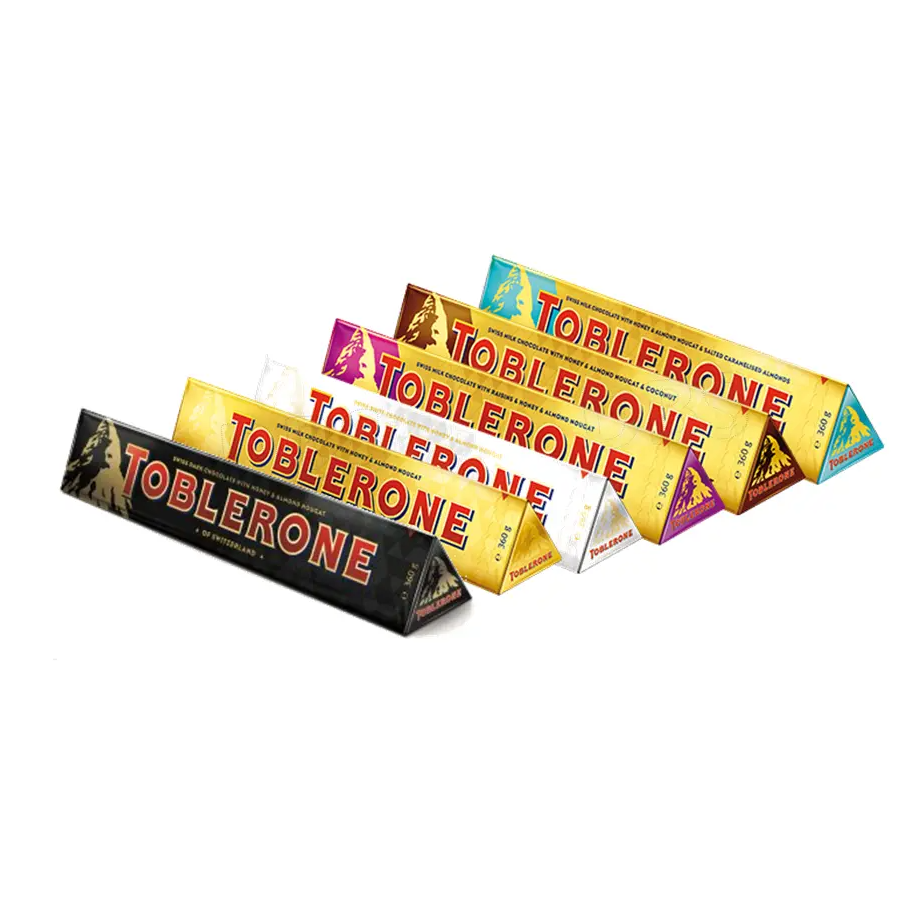 Chocolate Toblerone 100g WHOLESALE / Large order Toblerone bar chocolate.