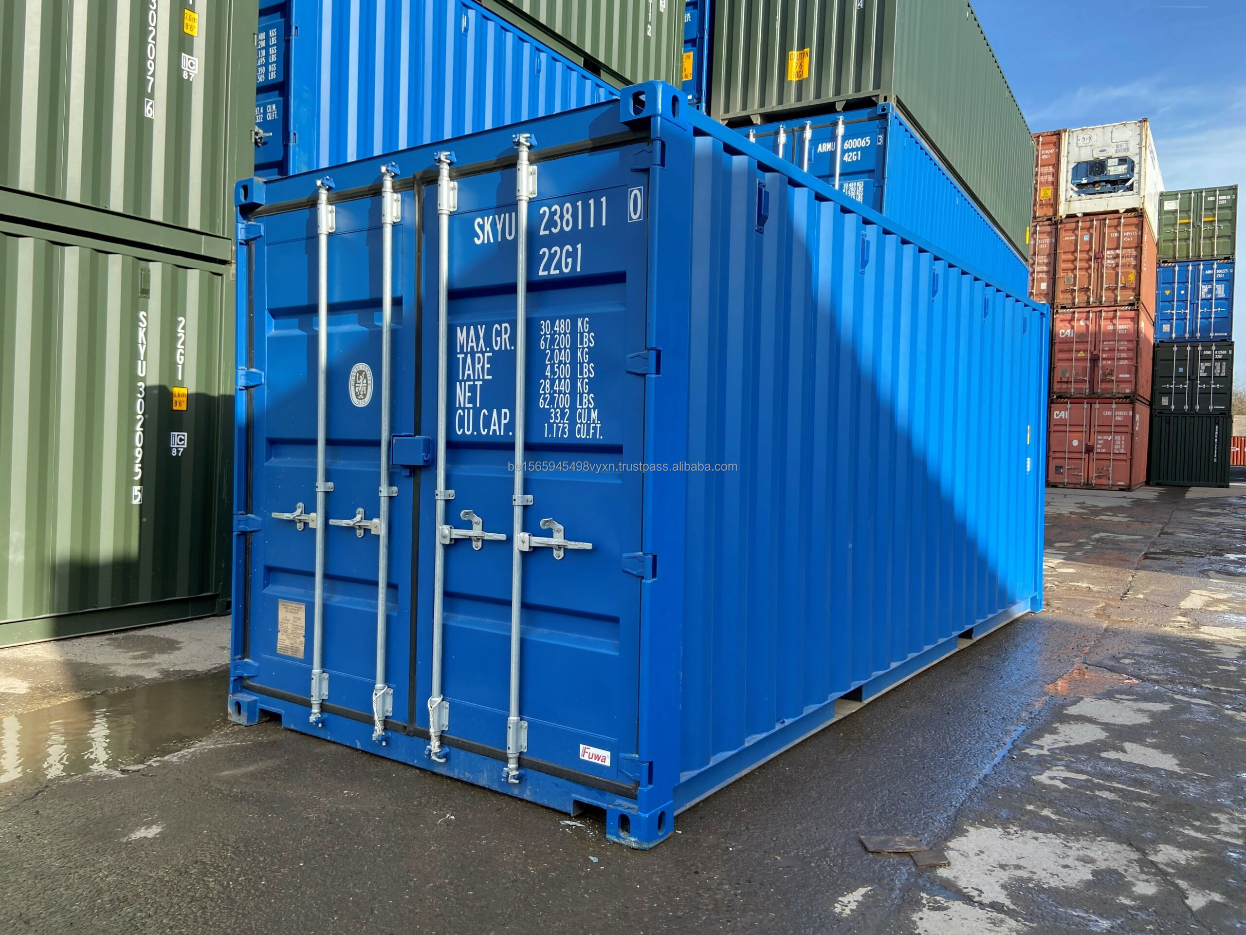 5ft and 10ft quality used shipping containers for sale at affordable prices