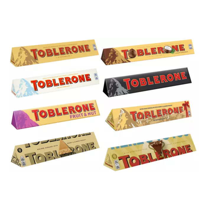 Chocolate Toblerone 100g WHOLESALE / Large order Toblerone bar chocolate.