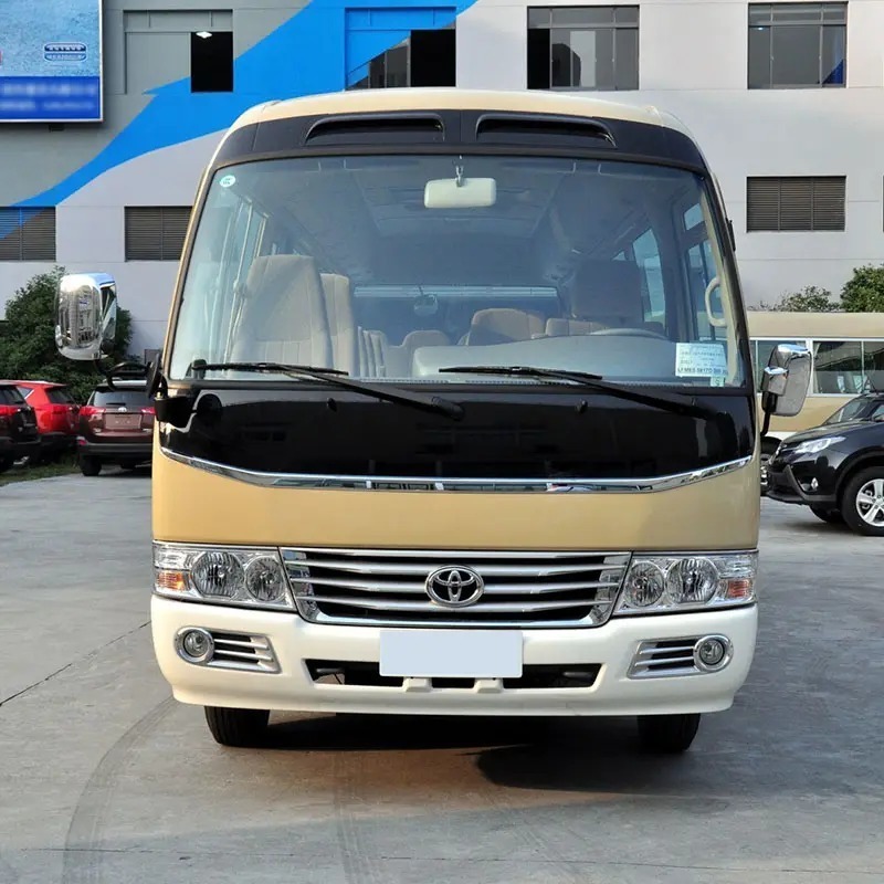 Hot Selling Second Hand Buses and Coaster Autobus Toyota Coaster Omnibus 20/23 Seats Cars Used Vehicles Cheap