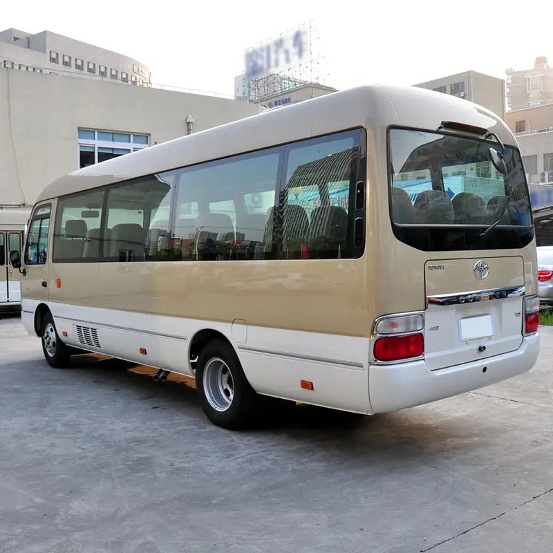 Hot Selling Second Hand Buses and Coaster Autobus Toyota Coaster Omnibus 20/23 Seats Cars Used Vehicles Cheap