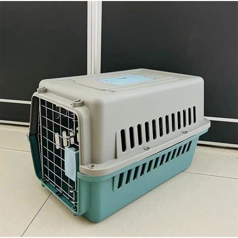 Quality Travel Pet Carrier Hard-Sided Pet Kennel Ideal for Toy Dog Breeds Small Cats Small Animals Dog Carrier Measures