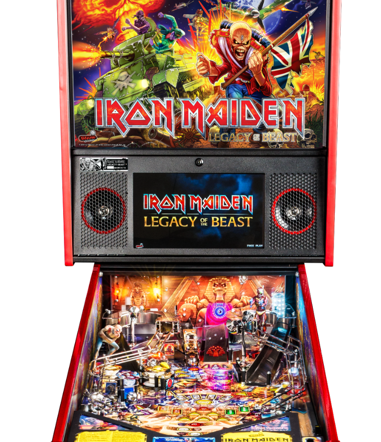 Iron Maiden Pro Edition by Stern Pinball Machine - IN STOCK