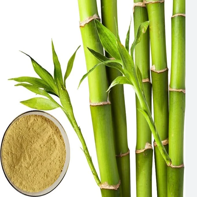 Supply Bamboo Raw Materials Bamboo Extract Light Bamboo Leaf Extract powder