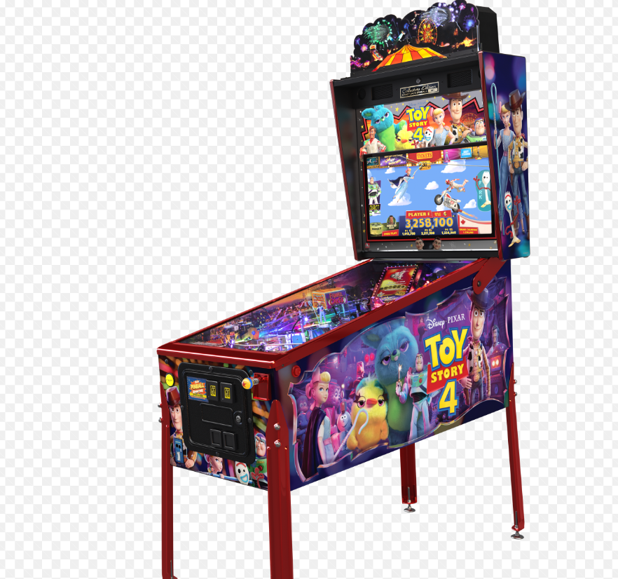 Toy Story 4 Pinball Machine Revealed, First Video and Playfield Images for sale