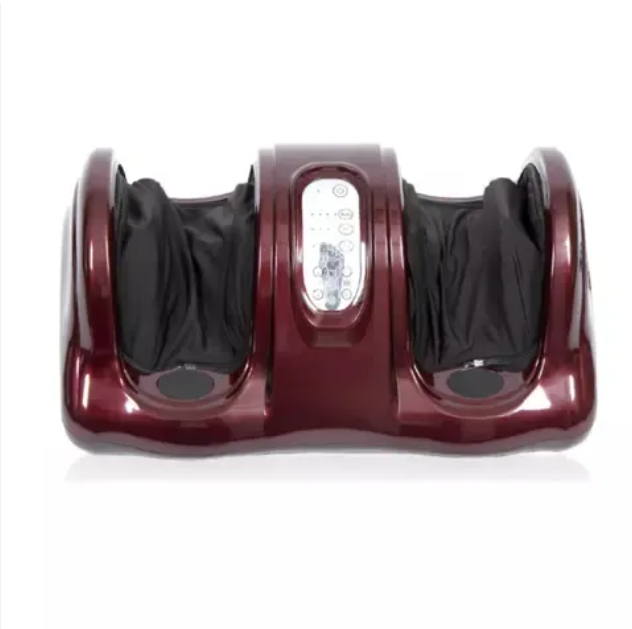 Battery operated shiatsu infrared heating foot massager equipment deep kneading airbag compression foot massager