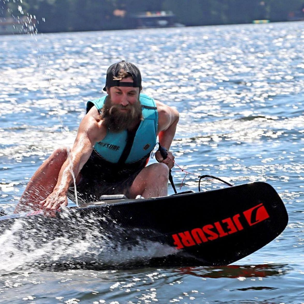 Jetsurf Adventure DFI Plus Motorized Surfboard 2 Stroke Engine Surf Board Engine Carbon Fiber - 55 Km/H / 35 Mph - Processor ICU