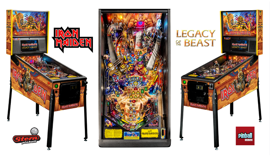 Iron Maiden Pro Edition by Stern Pinball Machine - IN STOCK