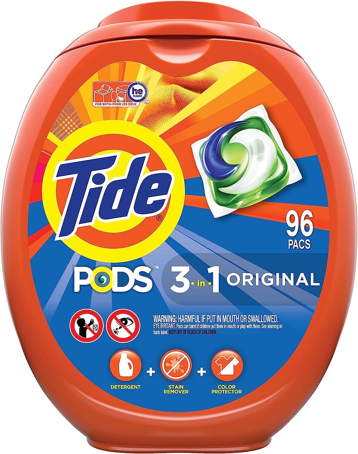 Genuine Tide Pods Landry Protective Color Laundry Ball Tide Oxi Odor Liquid Laundry Detergent for sale at wholesale price