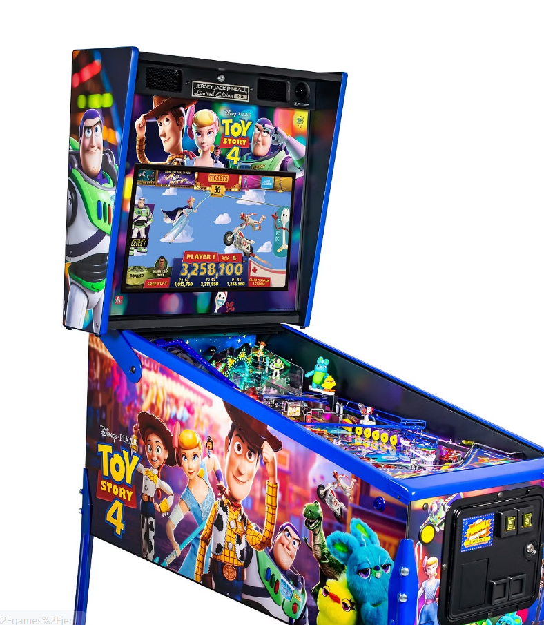 Toy Story 4 Pinball Machine Revealed, First Video and Playfield Images for sale