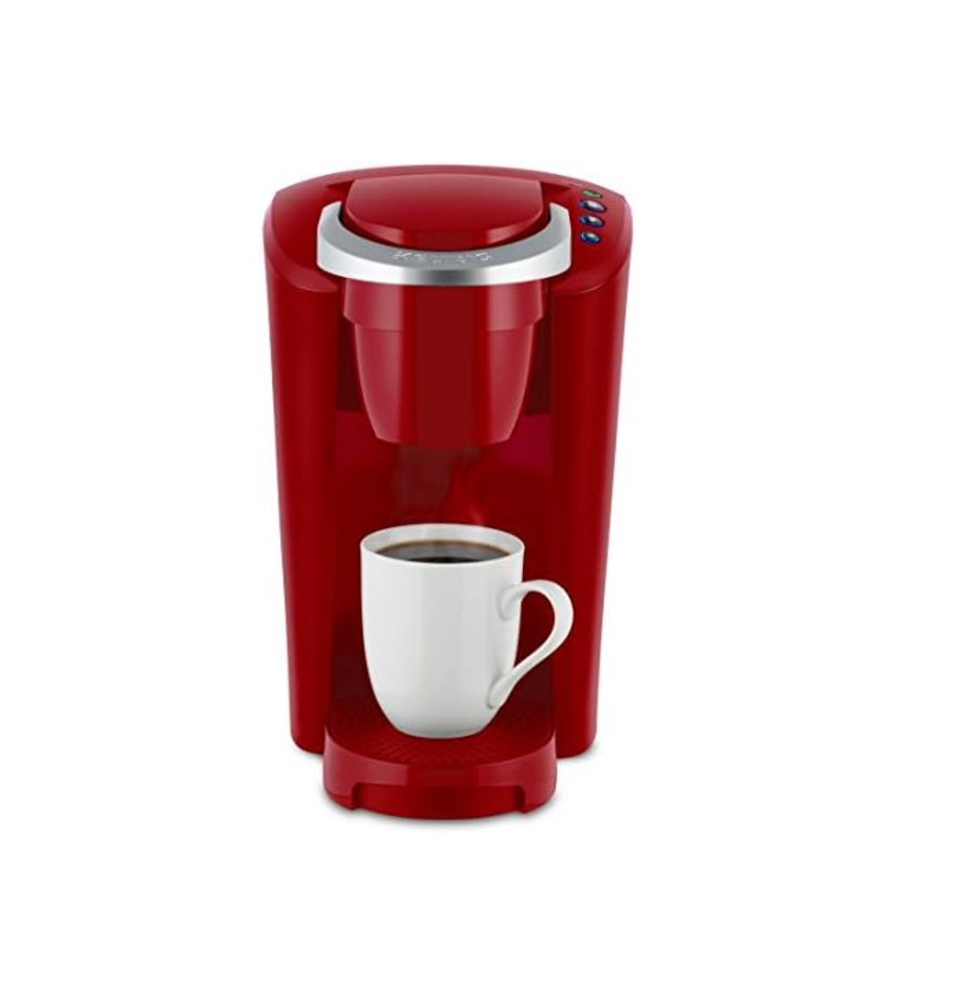 K-Compact Single-Serve K-Cup Pod Coffee Maker, Coffee Brewer, Red Color