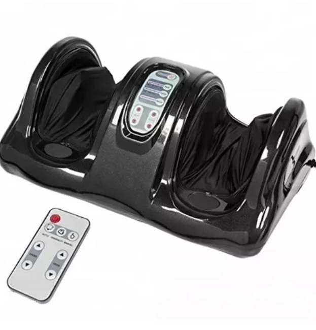 Battery operated shiatsu infrared heating foot massager equipment deep kneading airbag compression foot massager