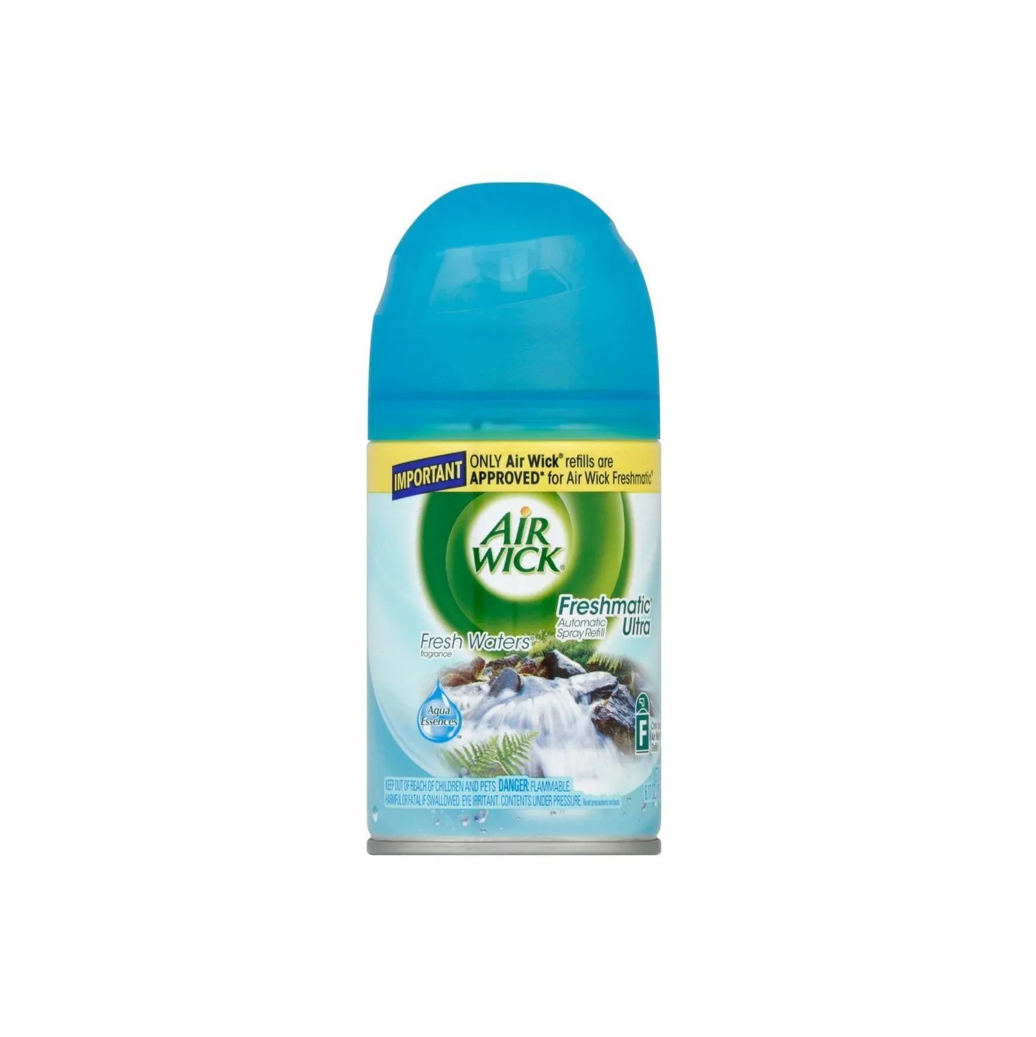 Air Wick Automatic Air Freshener Spray Refill, Fresh Waters, Odor Neutralization, Essential Oils