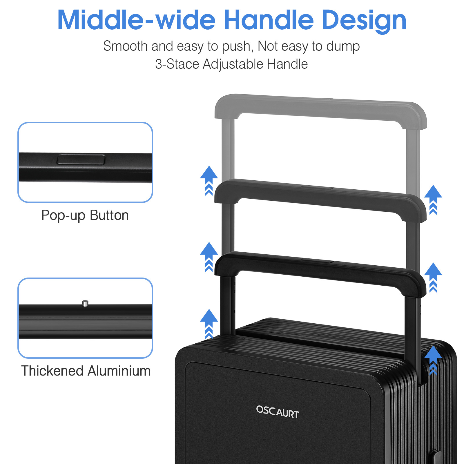 Luxury traveling box maletas-de-viaj koffer luggage valise malas de viagem wheel abs trolley pc travel away suitcase bag luggage