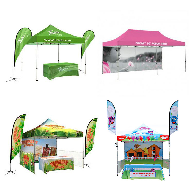 Trade Show Tent Gazebo Canopy Covers 10X10 Custom Awning Perth Hot Dog Cart Pop Up Truck Canada Event Graphics