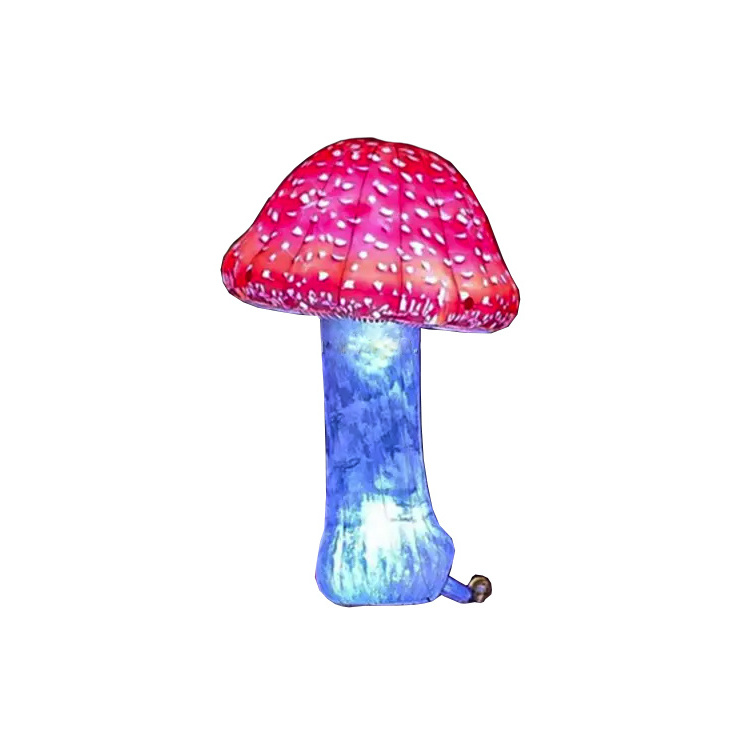 Custom Giant inflatable lighting LED decoration inflatable agaric inflatable mushroom for trade show